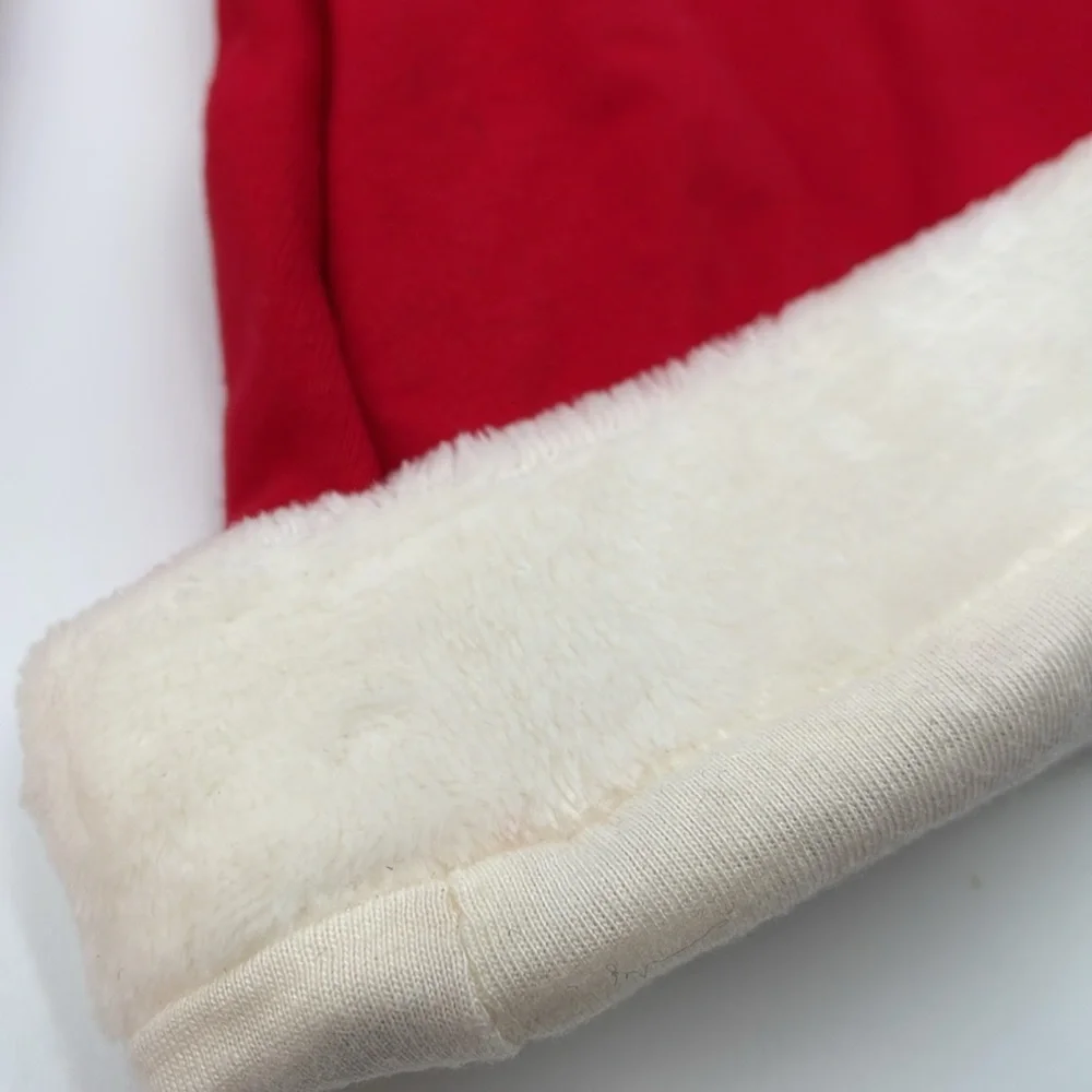 Baby Santa Gnome Onesie Romper Christmas Outfit with‎ Santa Hat - 0-3M